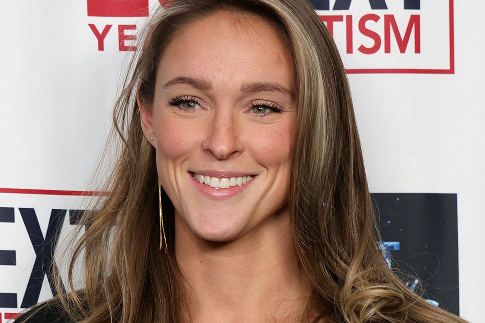 NEW YORK, NEW YORK - DECEMBER 11: Kylie Kelce attends 2023 Night of Too Many Stars benefiting NEXT for AUTISM at Beacon Theatre on December 11, 2023 in New York City. (Photo by Kevin Mazur/Getty Images for Night of Too Many Stars)