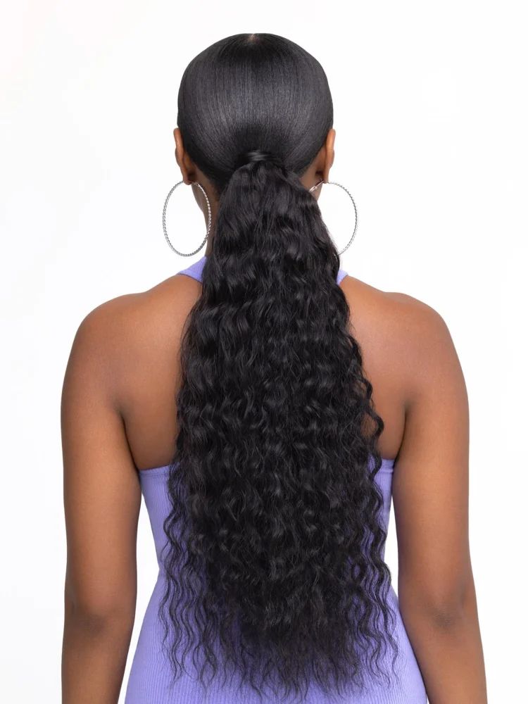 Indique Curly Ponytail ($179)