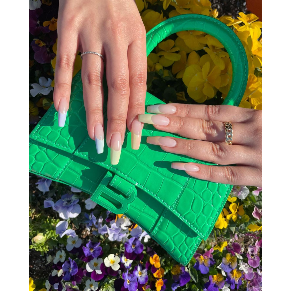 Pastel French Manicure