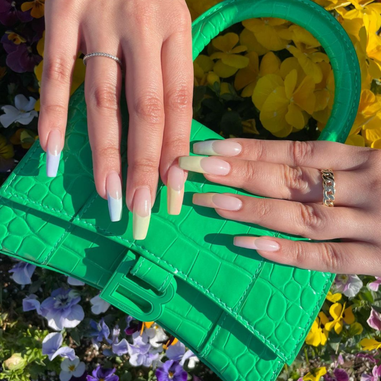 Pastel French Manicure