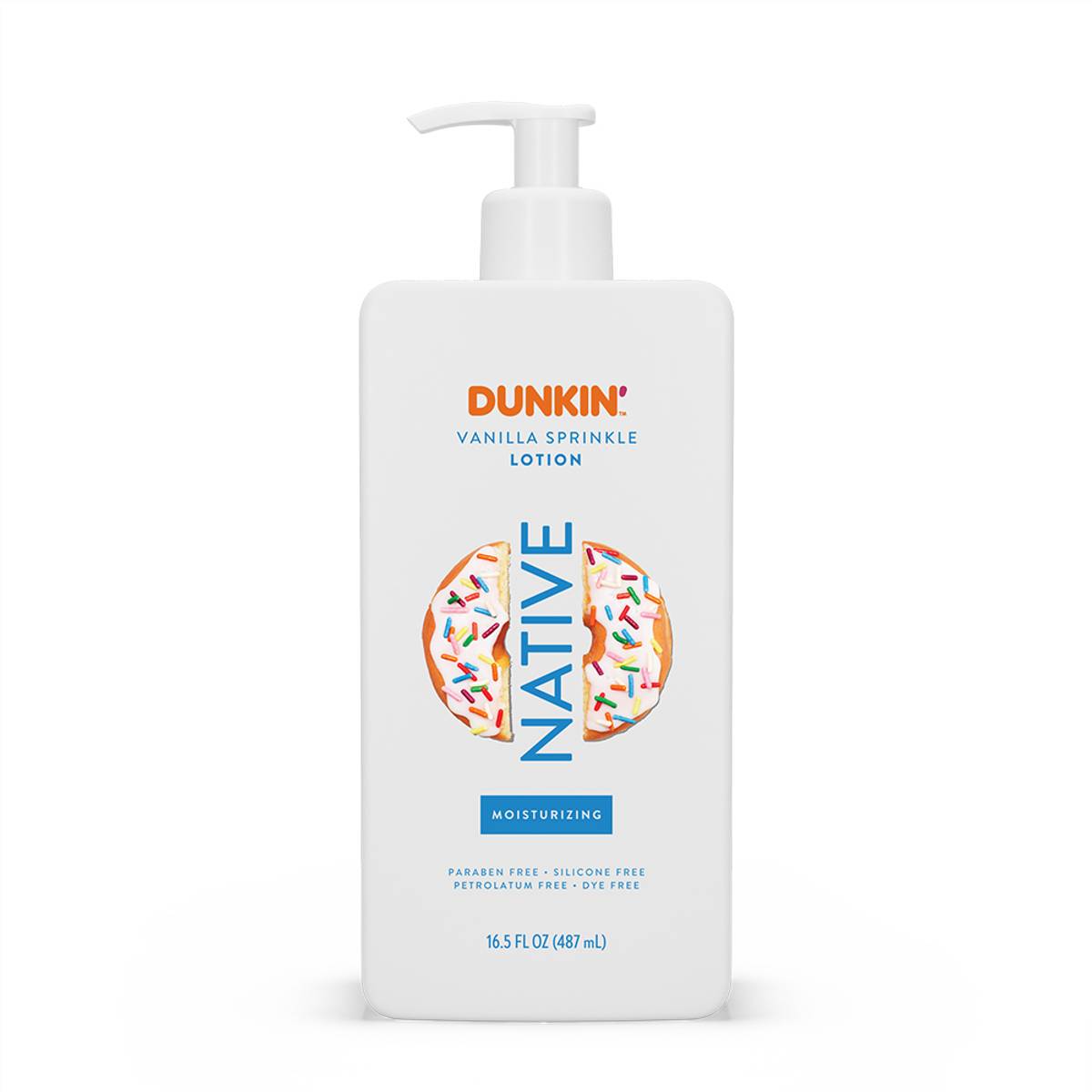 dunkin vanilla sprinkle lotion