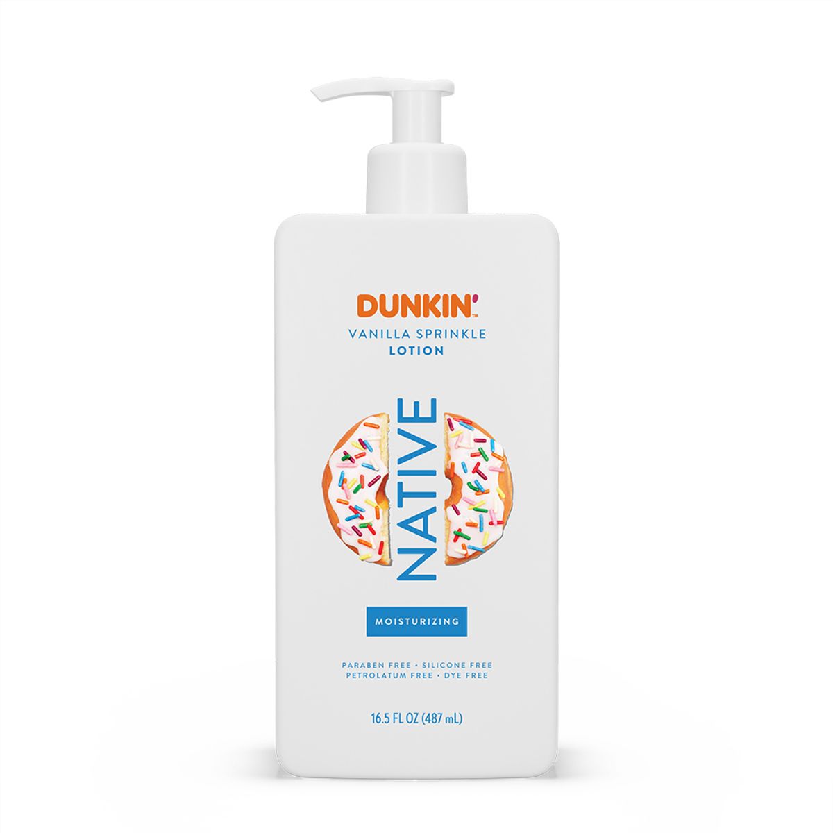 dunkin vanilla sprinkle lotion