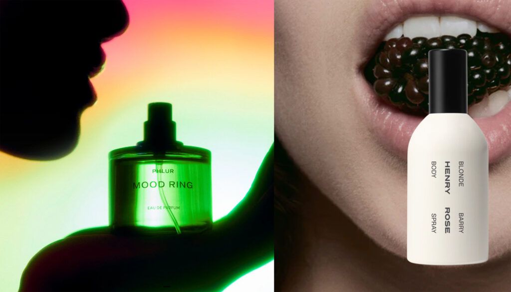 phlur mood ring and henry rose blonde barry