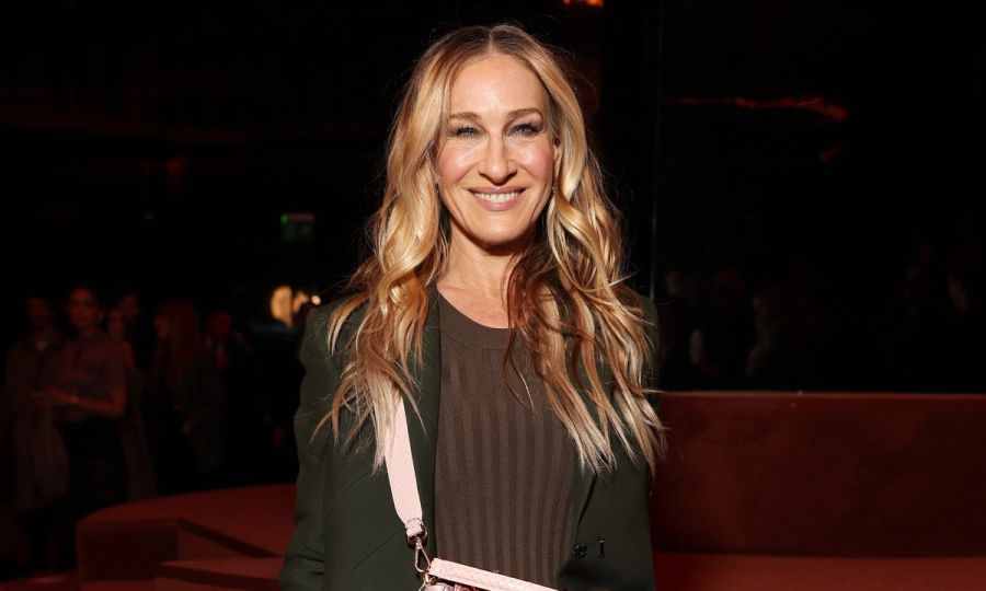 Sarah Jessica Parker is seen front row at the Fendi fashion show during Milan Fashion Week Womenswear Fall/Winter 2025/2026 on February 26, 2025 in Milan, Italy.