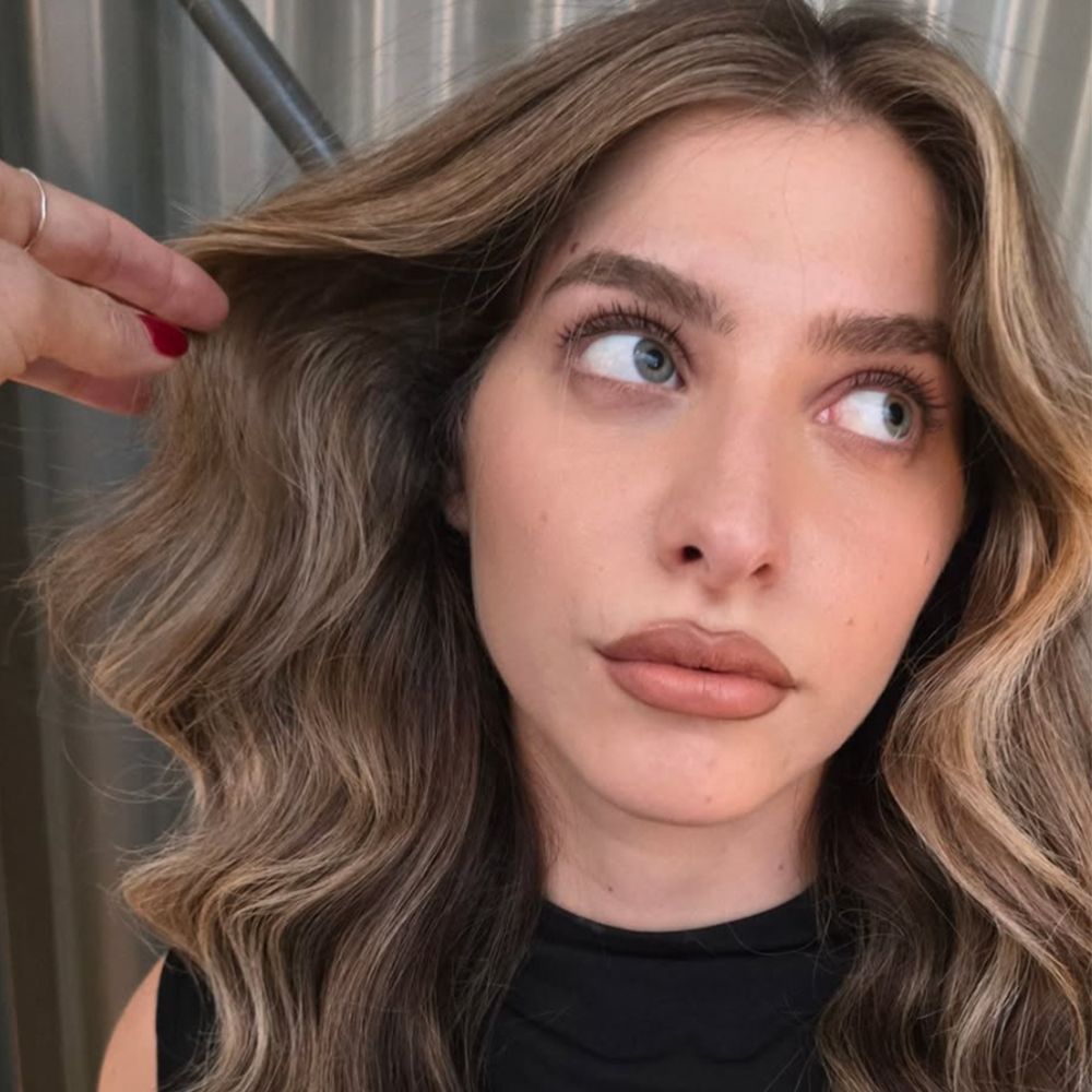 Light brown sun-kissed hair