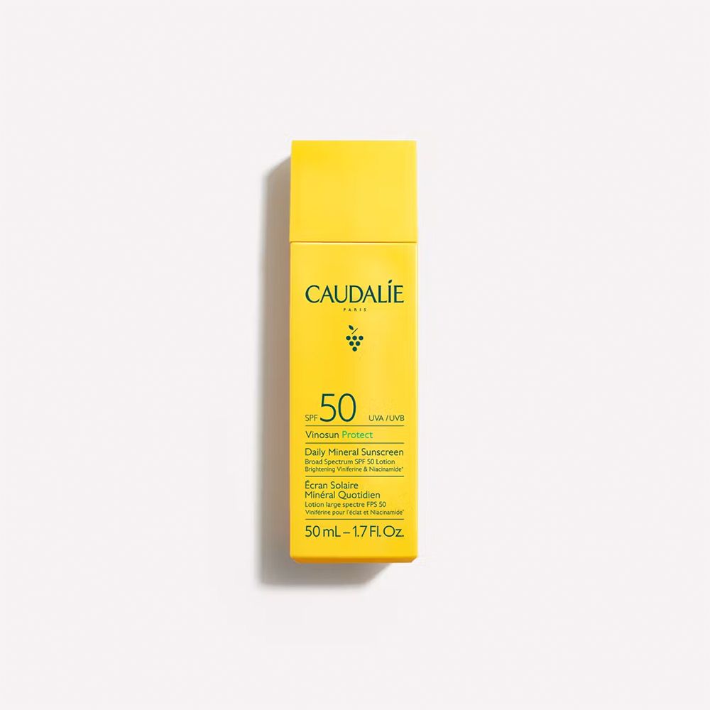 Caudalie Vinosun Protect Brightening Daily Mineral Face Sunscreen ($39)