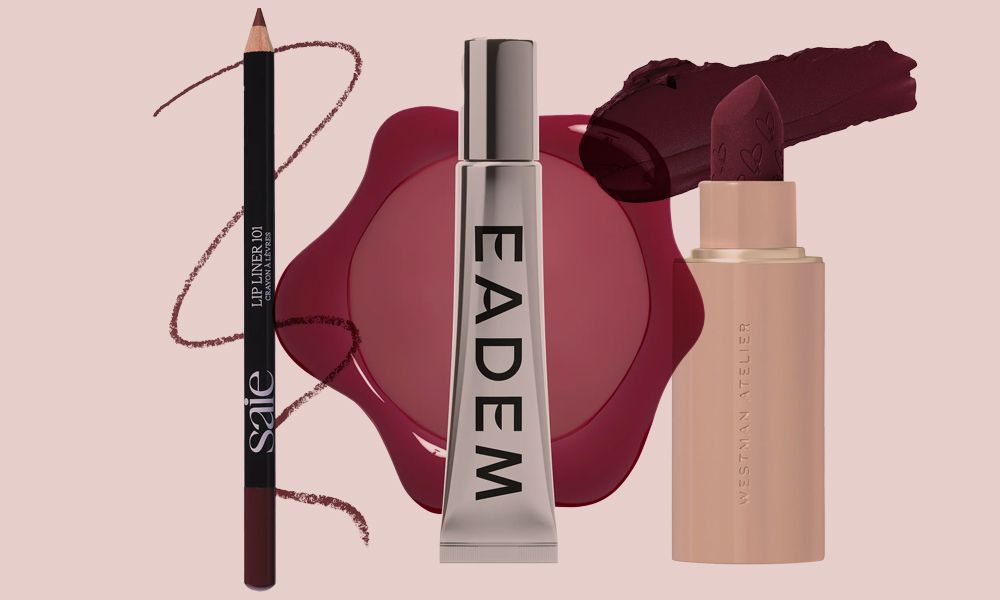 berry-colored lip products