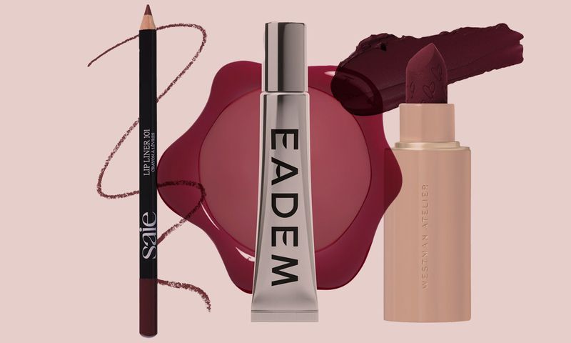 berry-colored lip products