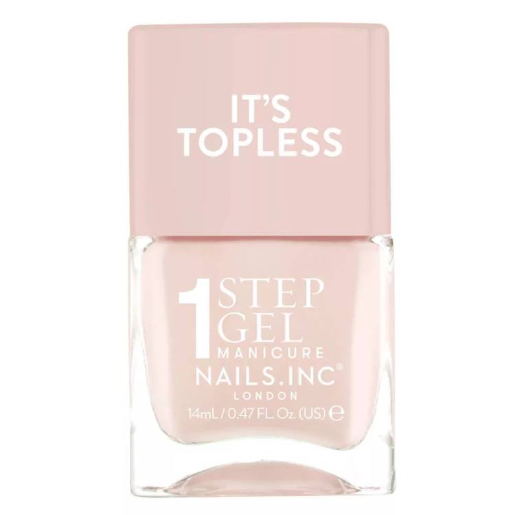 Gold &amp; rose gold: Nails INC. Nail Polish in Renee ($9)