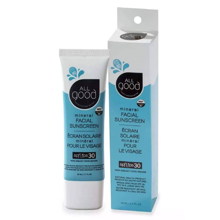 All Good Mineral Facial Sunscreen SPF 30
