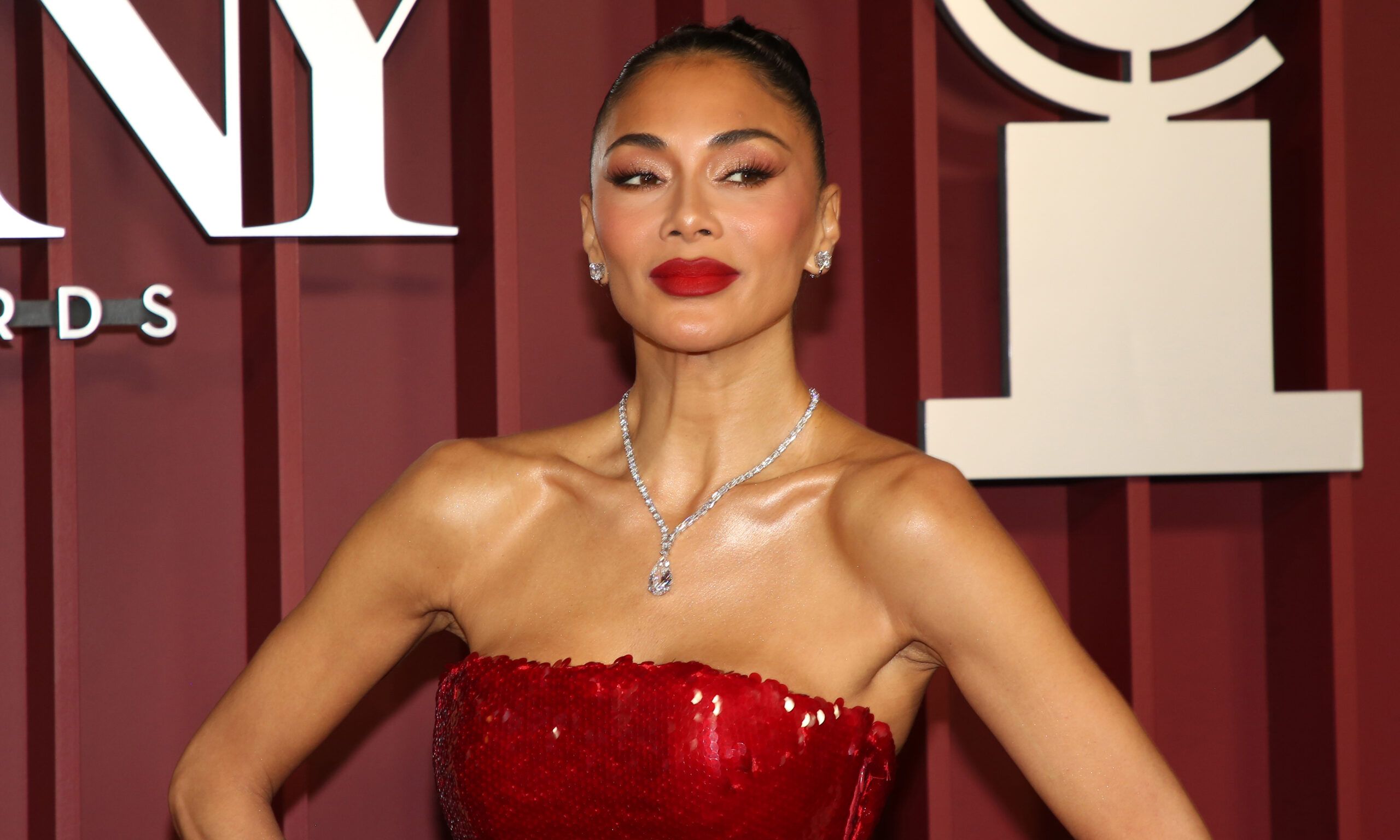 NEW YORK, NEW YORK - JUNE 08: Nicole Scherzinger attends The 78th Annual Tony Awards at Radio City Music Hall on June 08, 2025 in New York City.