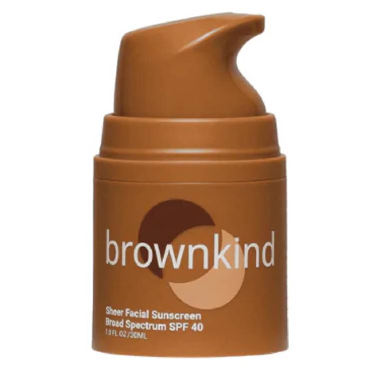 Brownkind Sheer Facial Sunscreen SPF 40