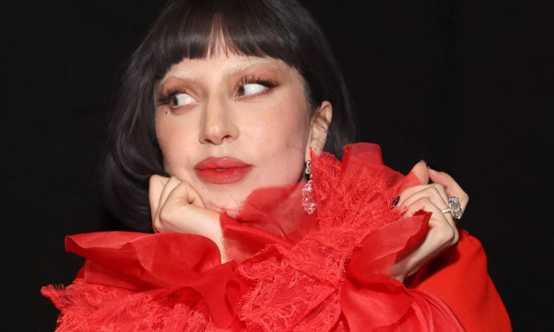 Lady Gaga attends the 2025 iHeartRadio Music Awards at Dolby Theatre in Los Angeles, California on March 17, 2025. Broadcasted live on FOX.