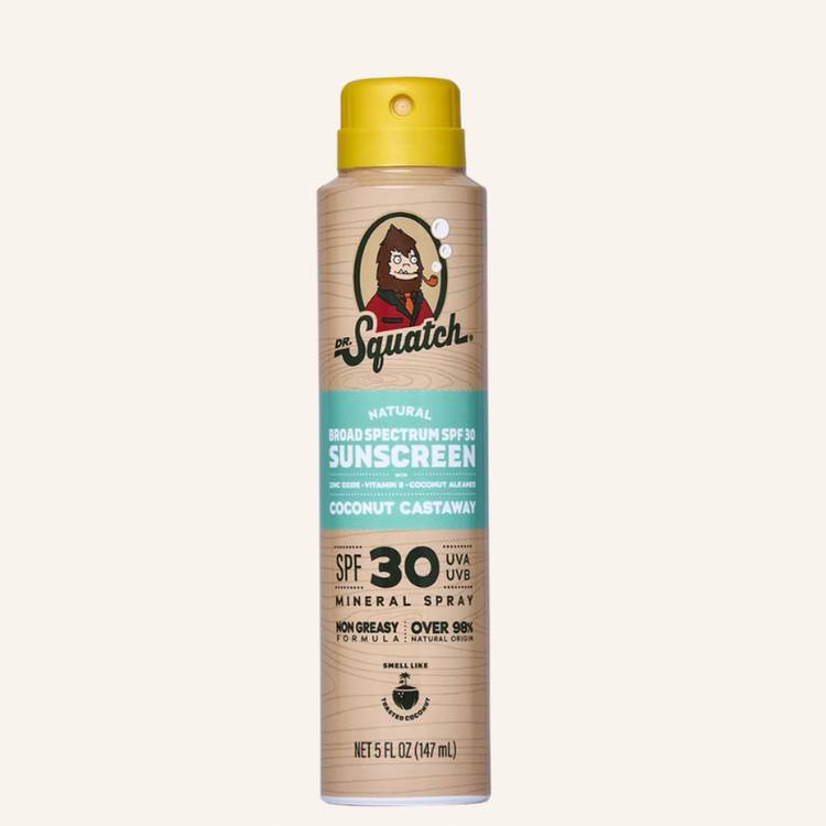 Dr. Squatch Coconut Castaway Sunscreen SPF 30