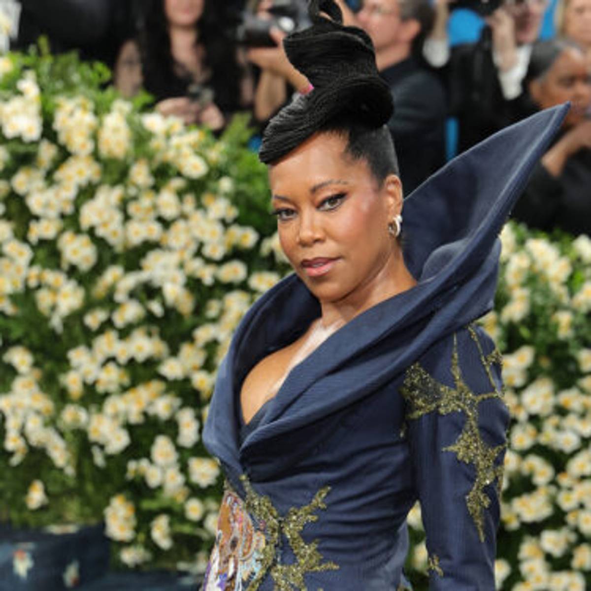 Regina King attends the 2025 Met Gala Celebrating "Superfine: Tailoring Black Style" at Metropolitan Museum of Art on May 05, 2025 in New York City.