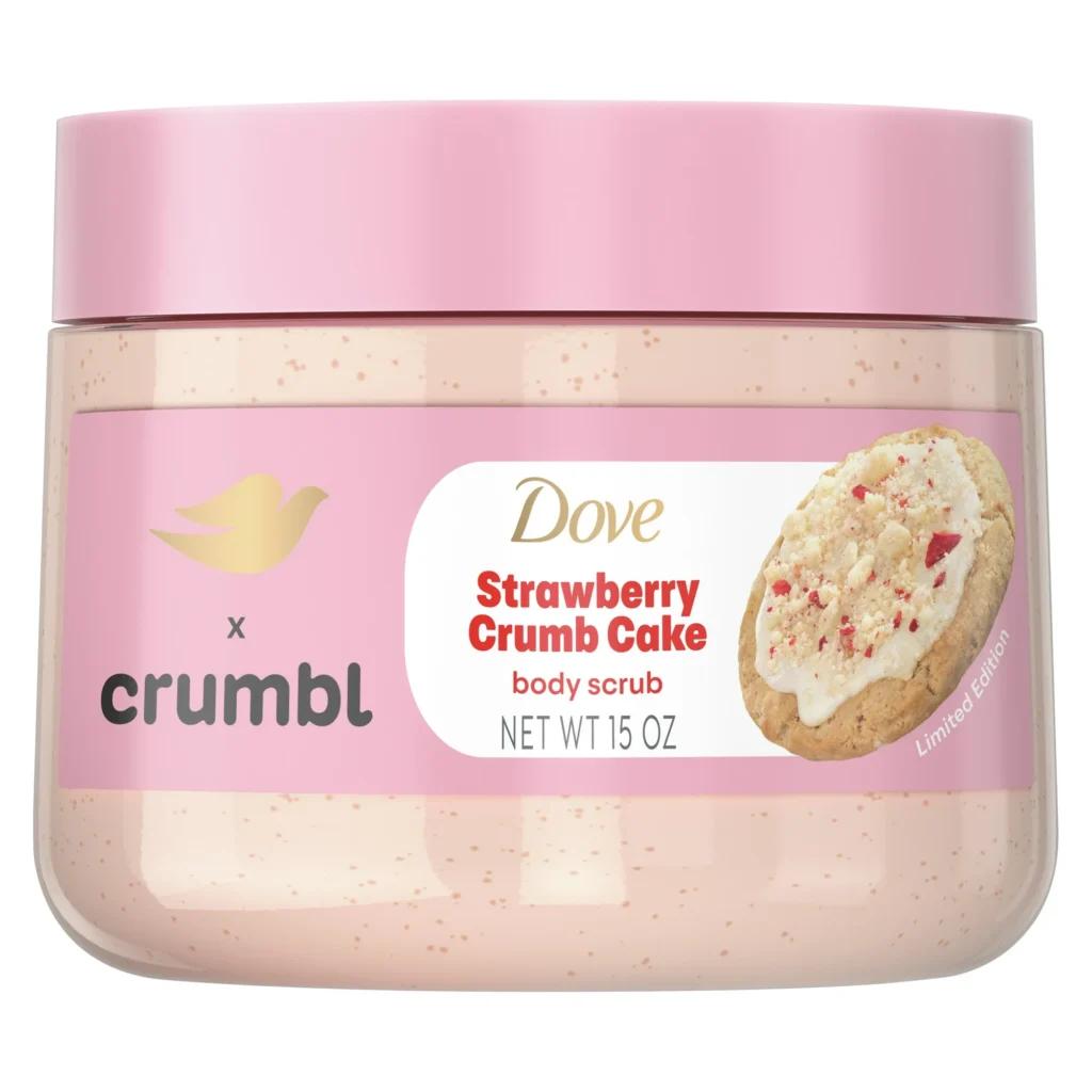 Dove Crumbl Exfoliating Body Scrub Strawberry Cookie