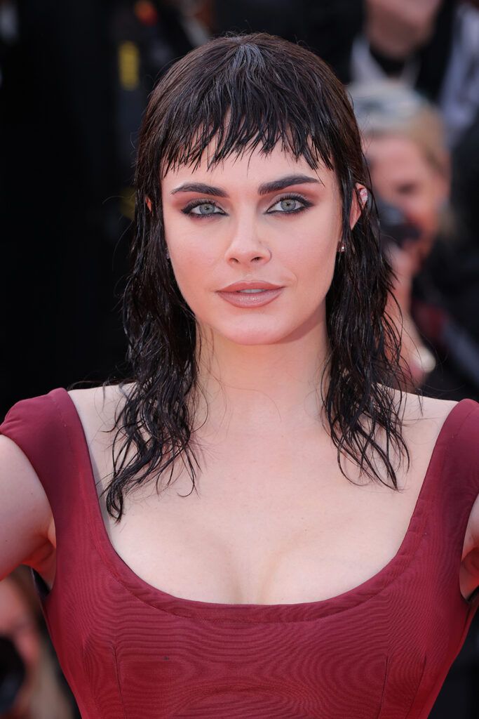 Cara Delevingne attends the "The History Of Sound" red carpet at the 78th annual Cannes Film Festival at Palais des Festivals on May 21, 2025 in Cannes, France.