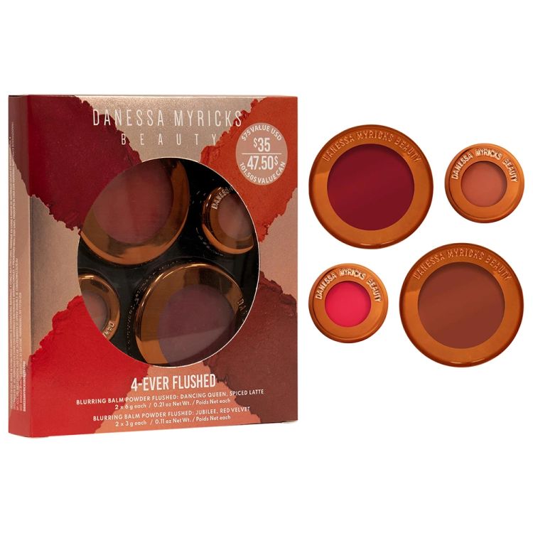 Danessa Myricks Beauty Yummy Skin 4-Ever Flushed Lip and Cheek Set ($35)