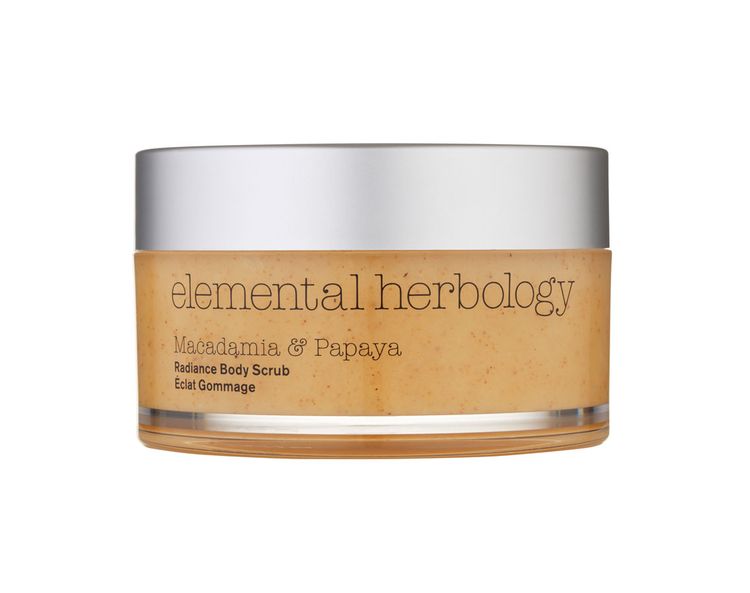 Elemental Herbology Macadamia &amp; Papaya Radiance Body Scrub