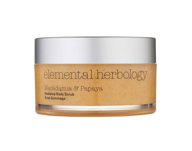 Elemental Herbology Macadamia & Papaya Radiance Body Scrub