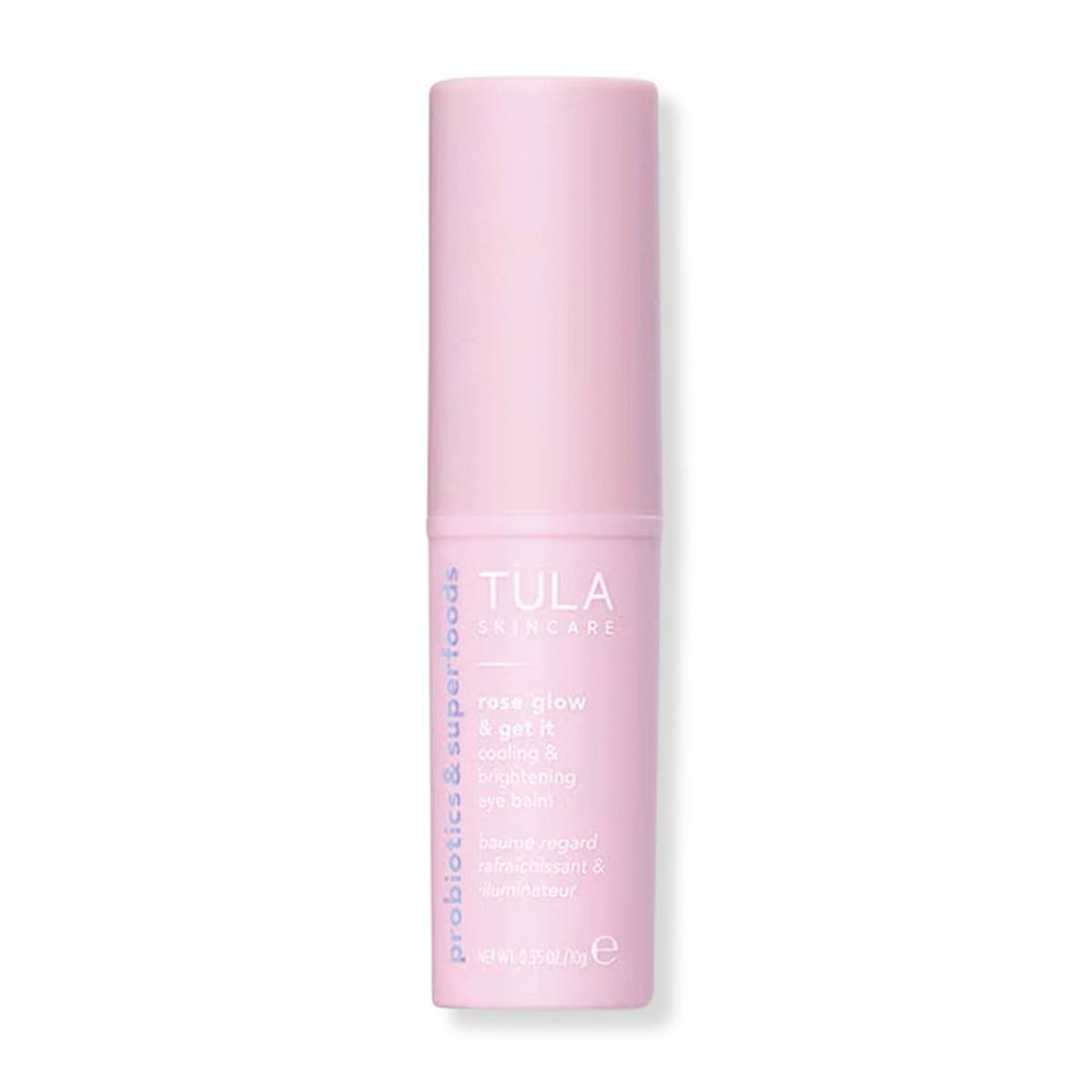 tula rose glow and get it cooling and brightening eye balm