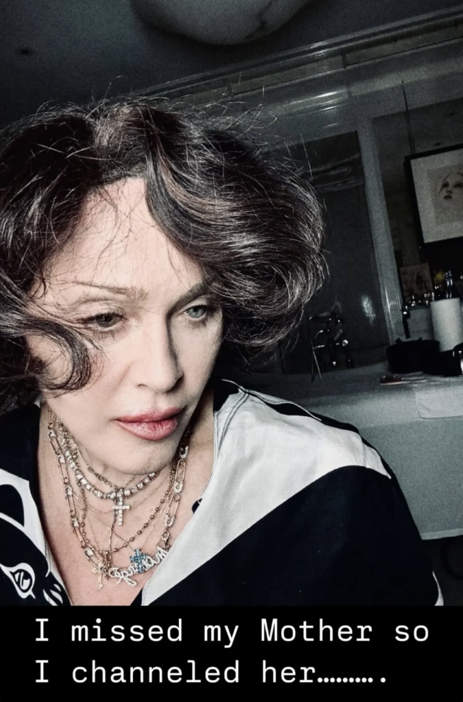 Madonna instagram story