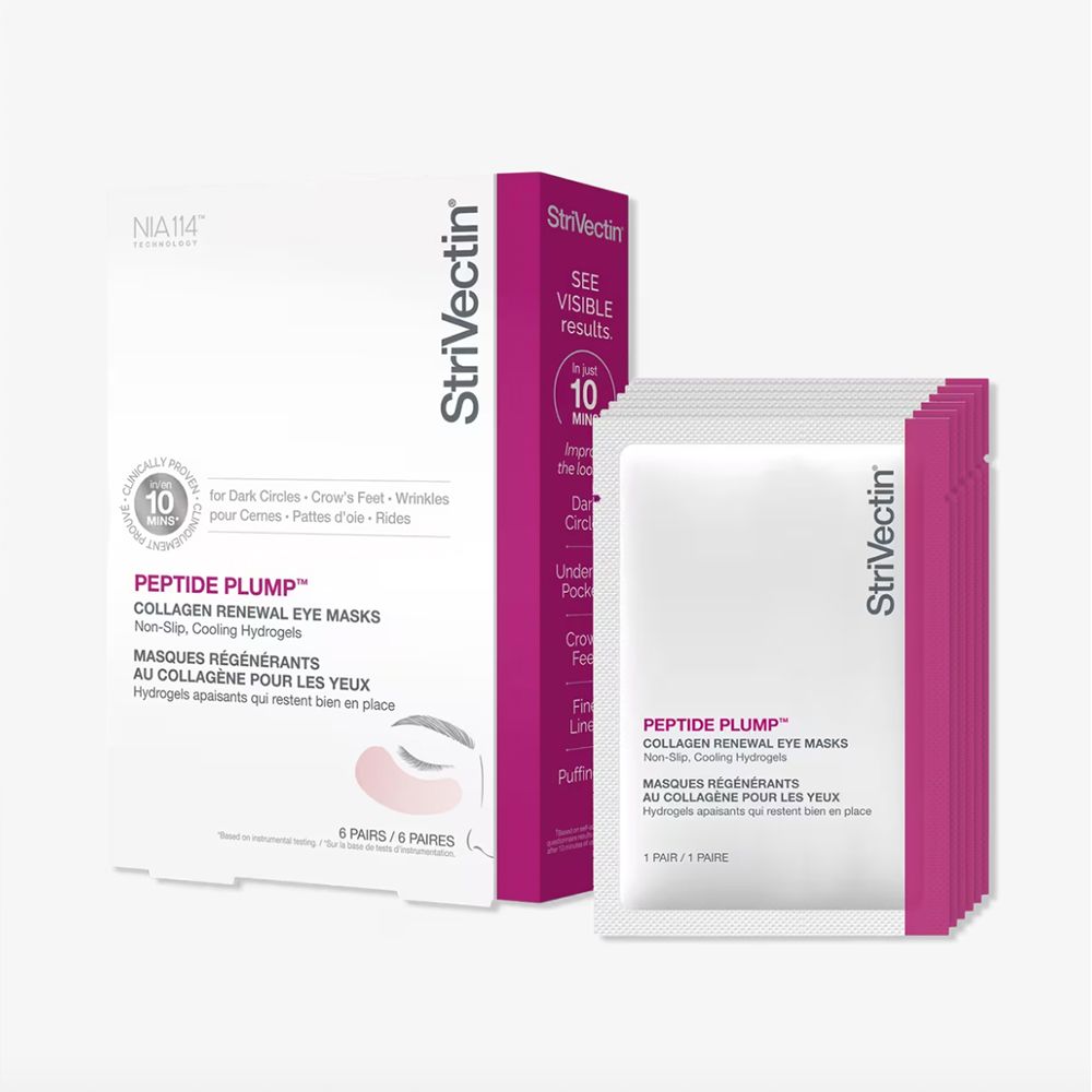 StriVectin Peptide Plump Collagen Renewal Eye Mask ($39)