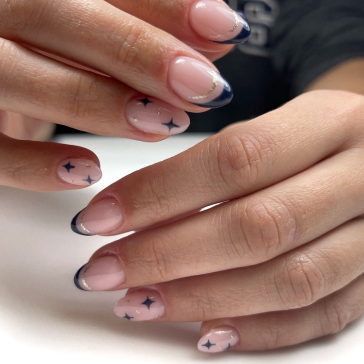 Dark Night Nails