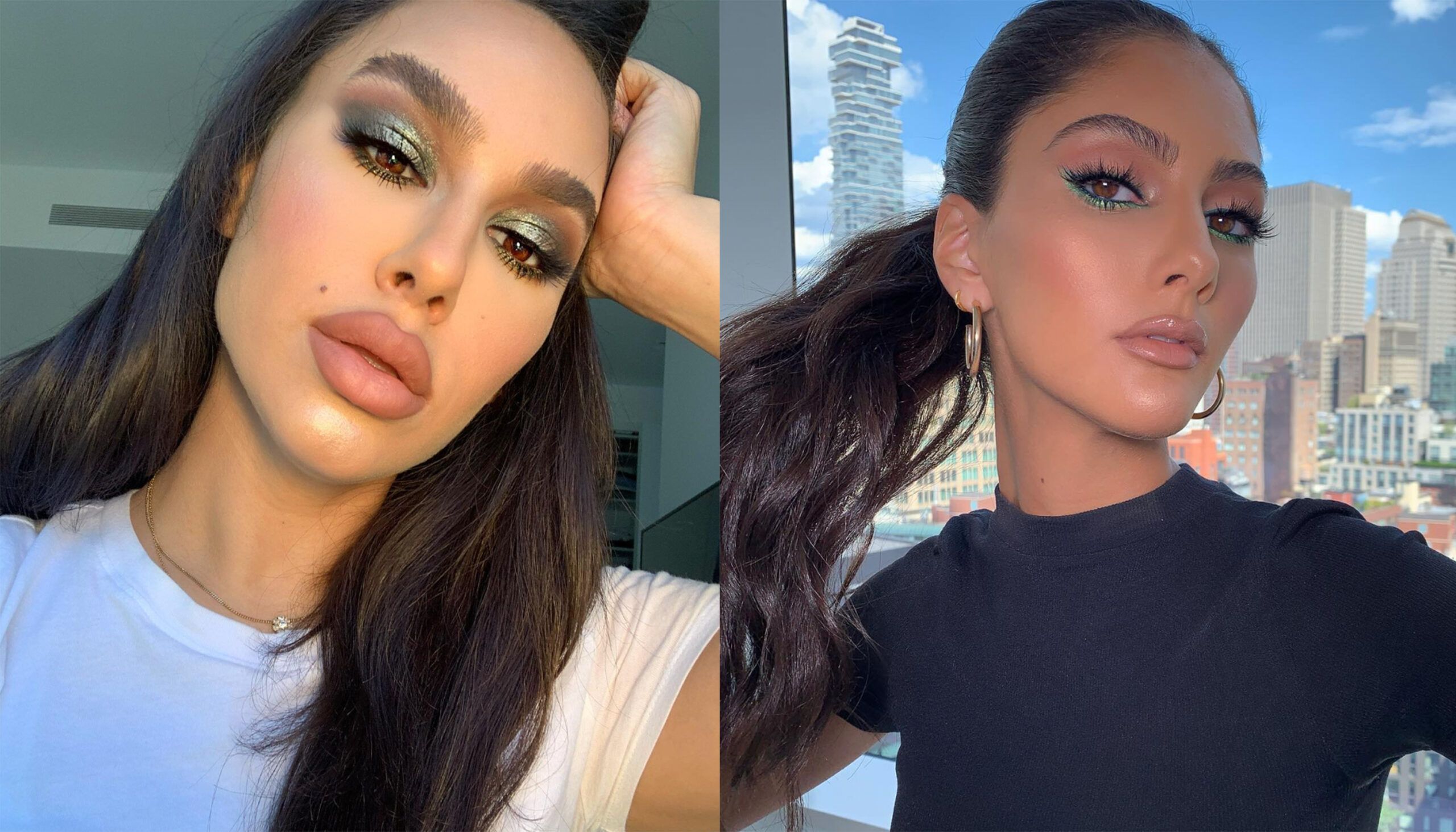 Green eye makeup looks