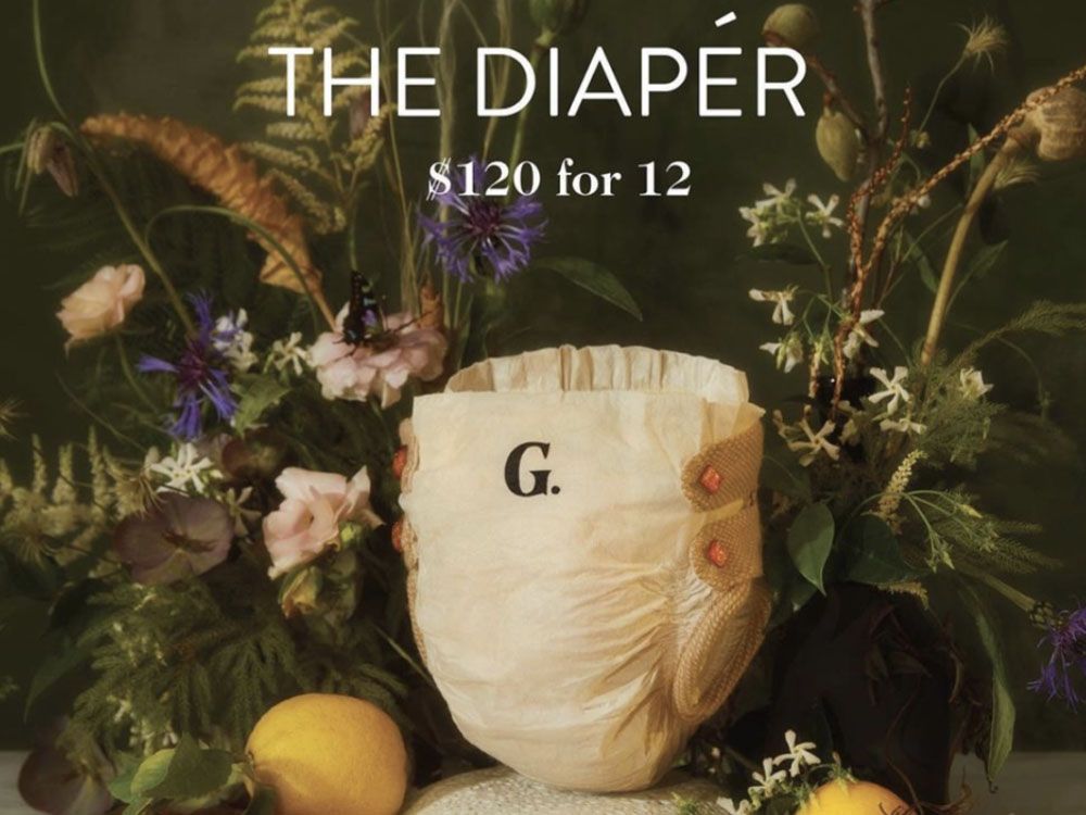 Why Goop Is Advertising $120 Bejeweled Luxury Diapérs