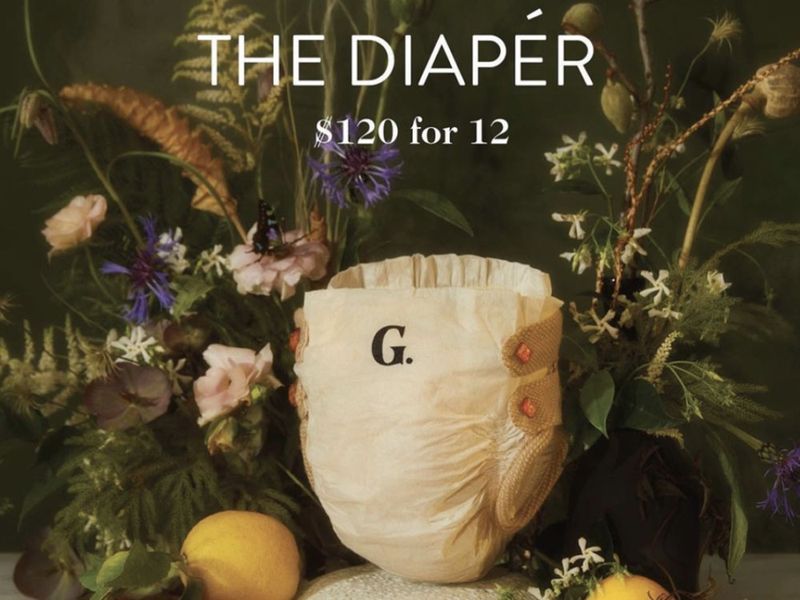 Why Goop Is Advertising $120 Bejeweled Luxury Diapérs