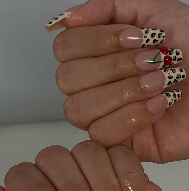 Leopard Print Tips