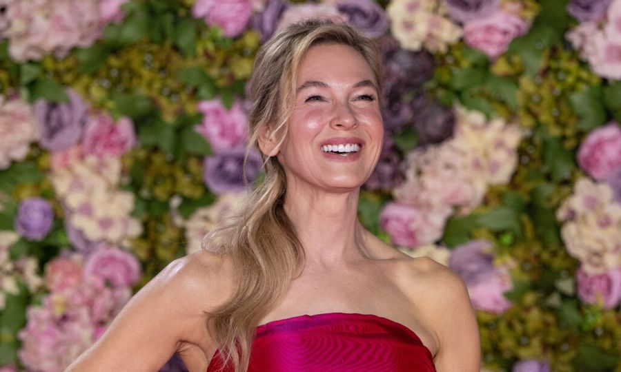 Renée Zellweger attends the "Bridget Jones: Mad About The Boy" World Premiere at the Odeon Luxe Leicester Square on January 29, 2025 in London, England.