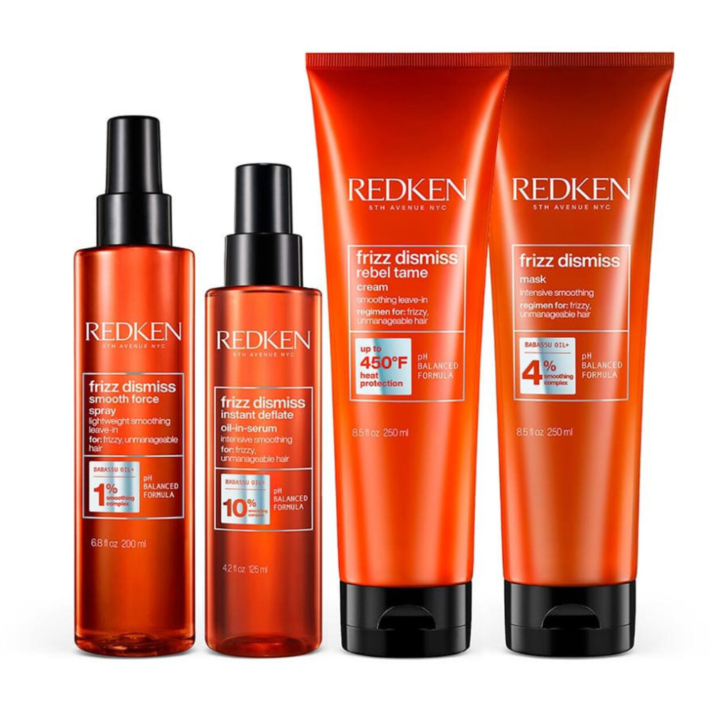 Best set: Redken Frizz Dismiss Set ($124)