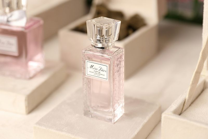 mini perfume bottle of miss dior