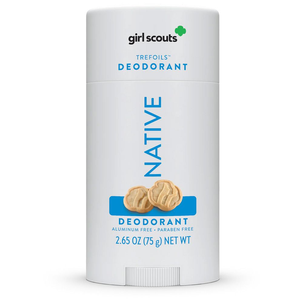 native girl scouts trefoils deodorant