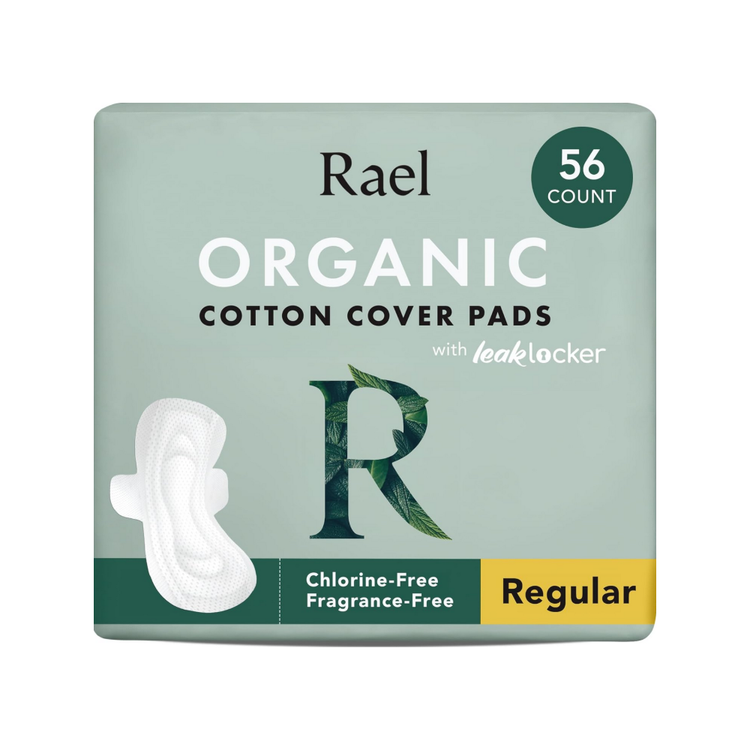 Rael Organic Cotton Cover Pads ($24)