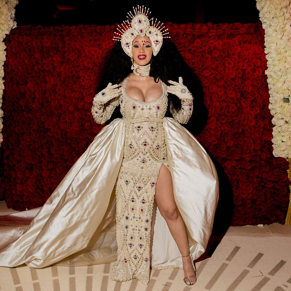 cardi b met gala 2018