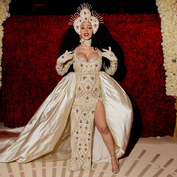 cardi b met gala 2018