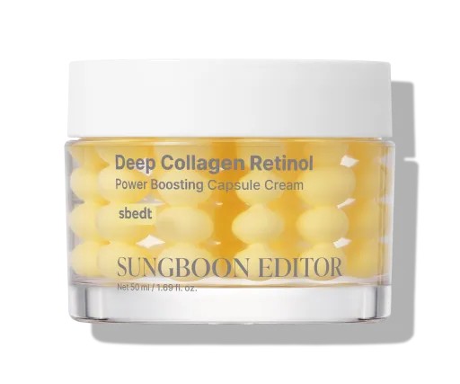 Sungboon Editor Deep Collagen Retinol Power Boosting Capsule Cream
