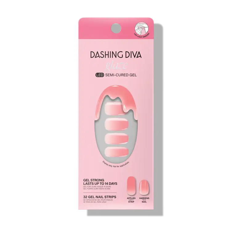 Dashing Diva LED Semi-Cured Gel Nail Strips
