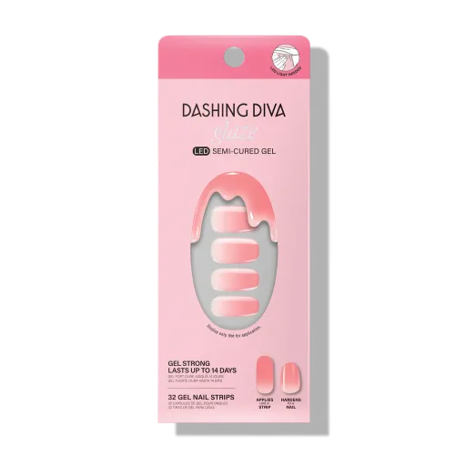 Dashing Diva LED Semi-Cured Gel Nail Strips