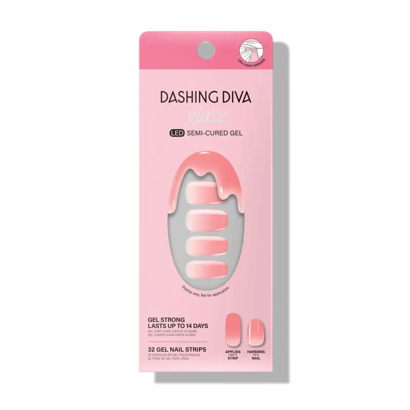 Dashing Diva LED Semi-Cured Gel Nail Strips