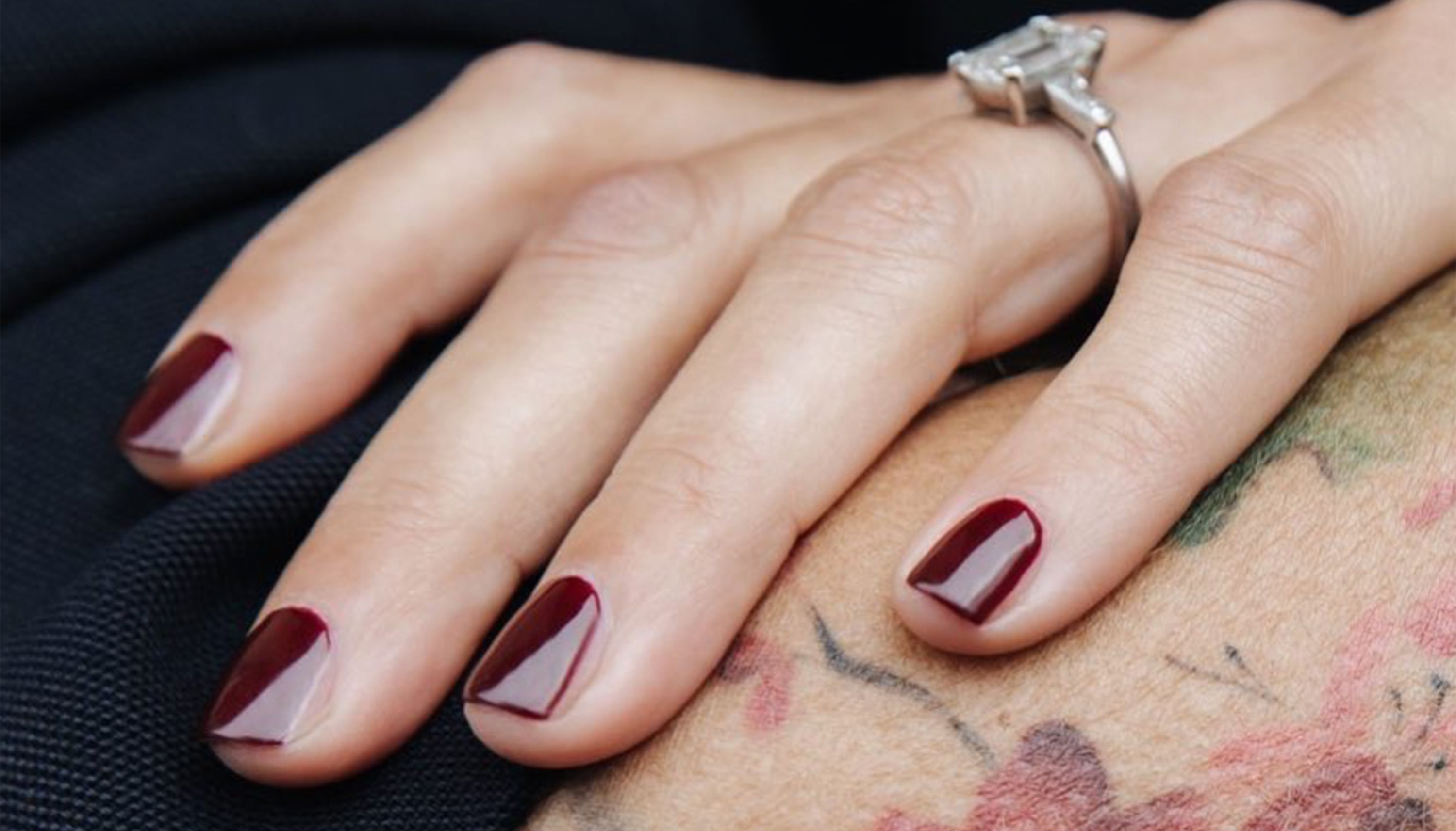 The Italian Manicure Makes Short Nails Look Longer