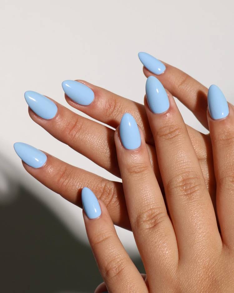 sky blue nails for July 2026