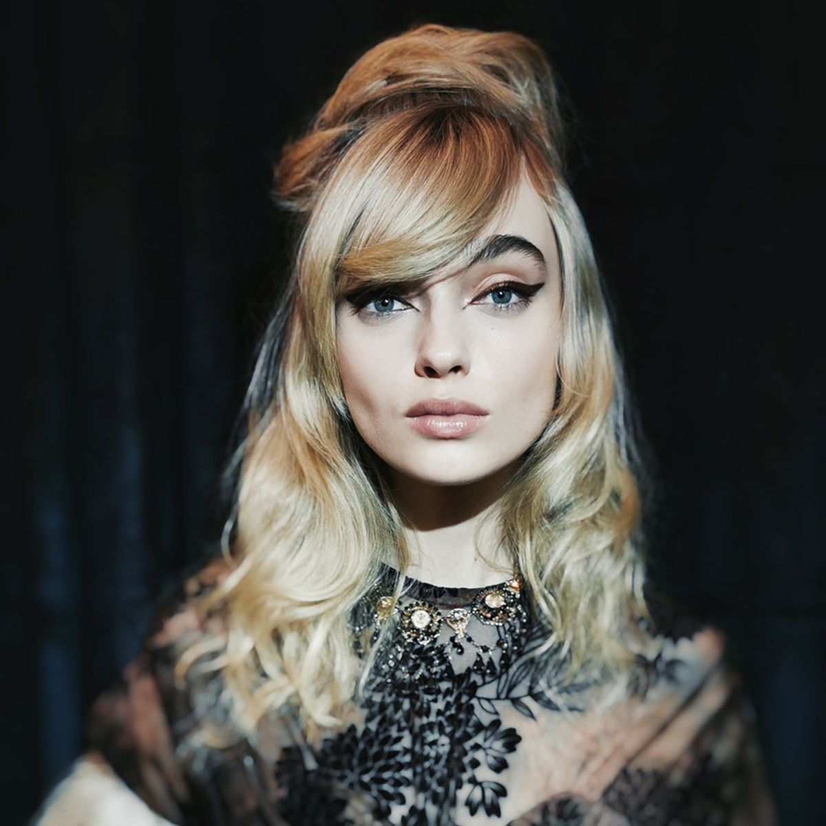 pat mcgrath makeup for anna sui nyfw