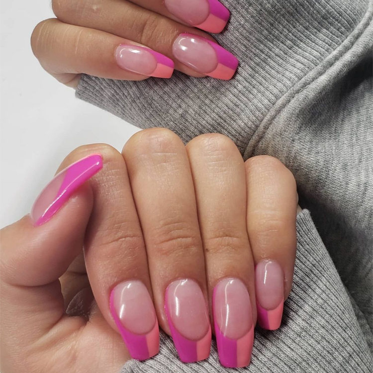 Double French Manicure