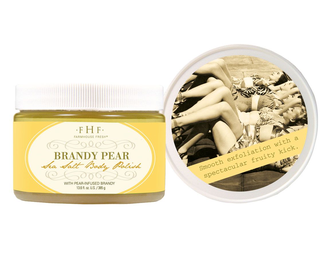 Farmhouse Fresh Brandy Pear Sea Salt Body Polish
