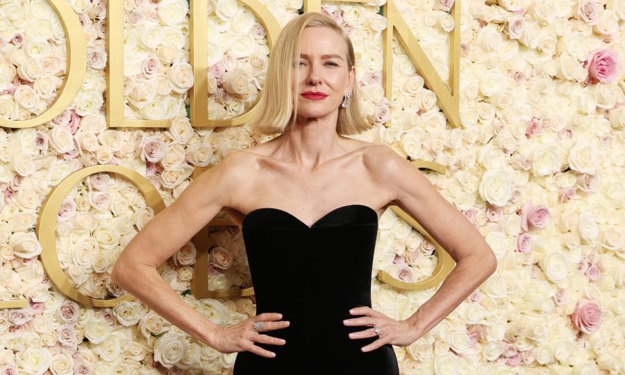 Naomi Watts attends the 82nd Annual Golden Globe Awards at The Beverly Hilton on January 05, 2025 in Beverly Hills, California.