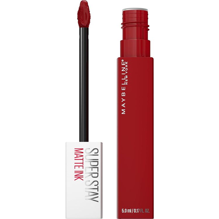 Maybelline Super Stay Matte Ink Liquid Lipstick in Exhilarator ($9)